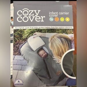 Cozy Cover Infant Carrier Cover - Gray